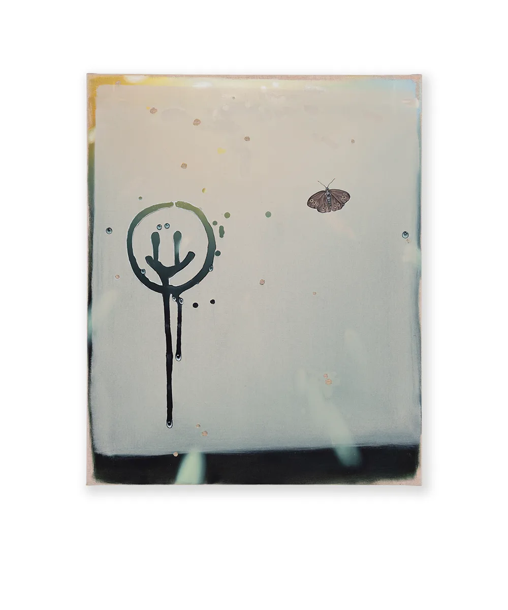 Obscure, 2023, Oil on linen, 55 x 45 cm